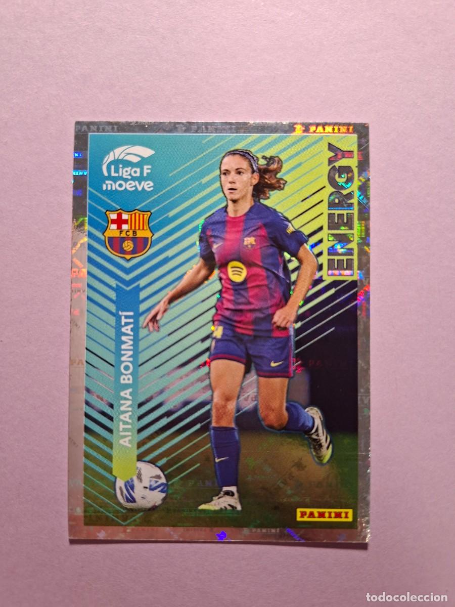 Fu&szlig;ball-Sticker: 328 AITANA BONMAT&Iacute; BARCELONA BAR&Ccedil;A ENERGY LIGA MOEVE FEMENINA F ESTE 2025 2026 25 26