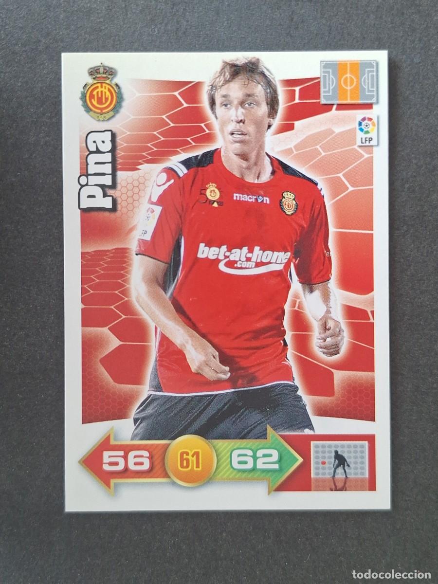 Cromos de f&uacute;tbol: L2 PINA R. C. D. MALLORCA PANINI ADRENALYN XL 2010 2011 10 11
