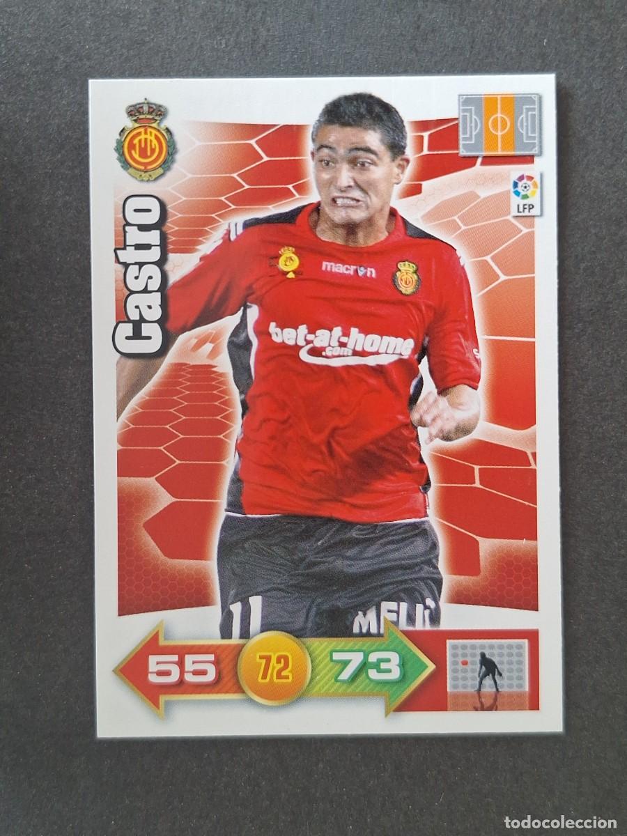 Cromos de f&uacute;tbol: L2 CASTRO R. C. D. MALLORCA PANINI ADRENALYN XL 2010 2011 10 11