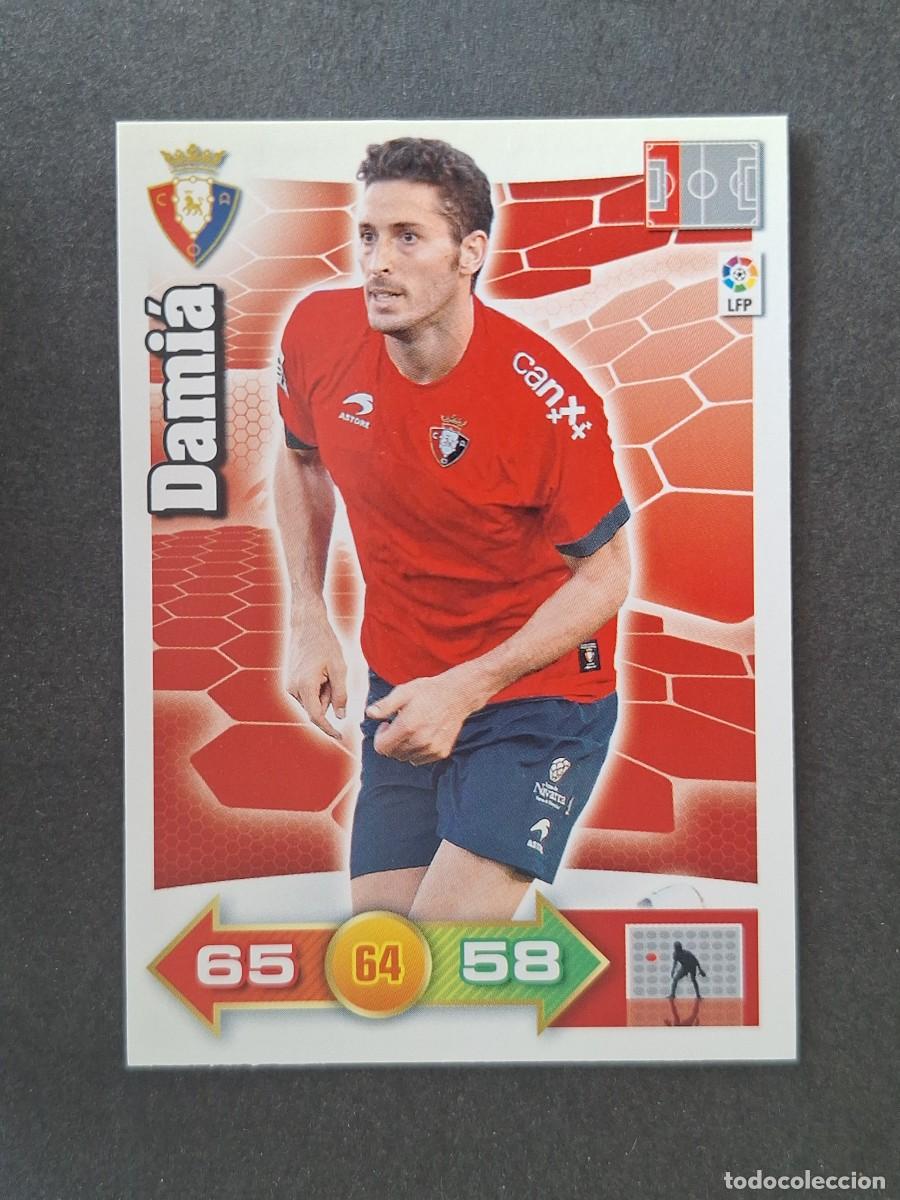 Cromos de f&uacute;tbol: L2 DAMIA C. A. OSASUNA PANINI ADRENALYN XL 2010 2011 10 11