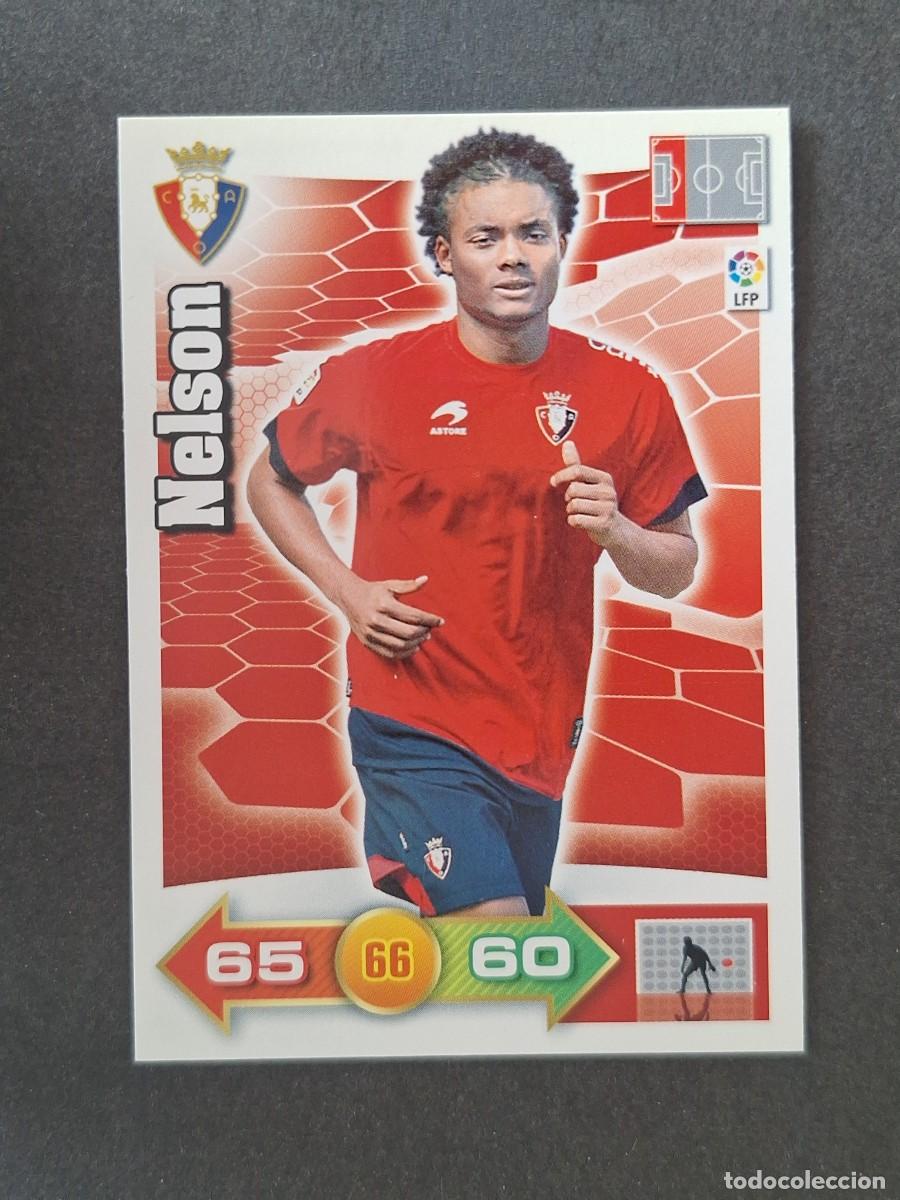 Cromos de f&uacute;tbol: L2 NELSON C. A. OSASUNA PANINI ADRENALYN XL 2010 2011 10 11
