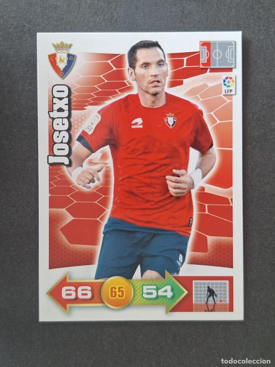 Cromos de f&uacute;tbol: L2 JOSETXO C. A. OSASUNA PANINI ADRENALYN XL 2010 2011 10 11