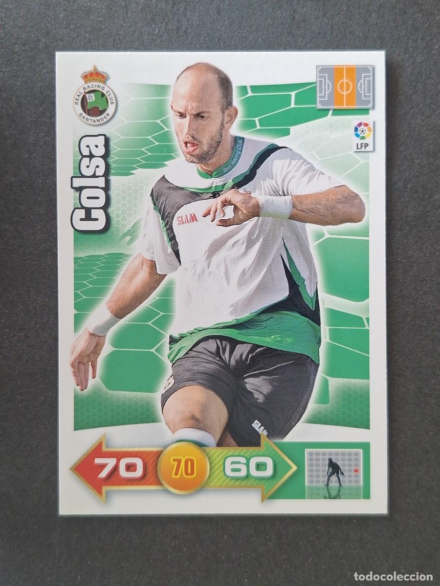 Cromos de f&uacute;tbol: L2 COLSA RACING DE SANTANDER PANINI ADRENALYN XL 2010 2011 10 11
