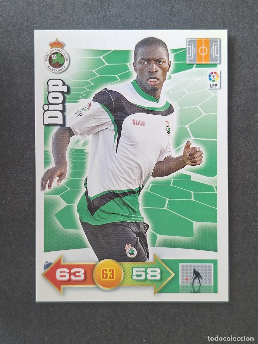 Cromos de f&uacute;tbol: L2 DIOP RACING DE SANTANDER PANINI ADRENALYN XL 2010 2011 10 11