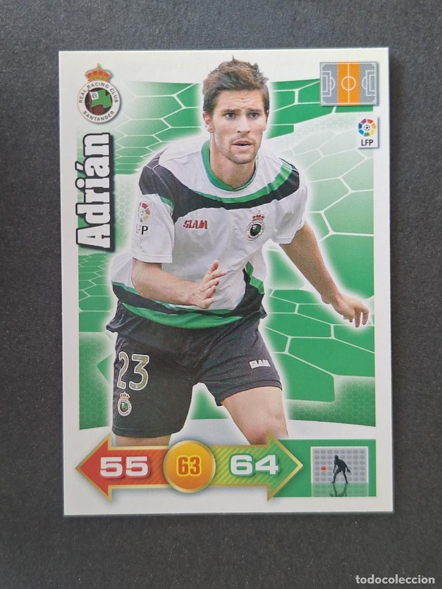 Cromos de f&uacute;tbol: L2 ADRIAN RACING DE SANTANDER PANINI ADRENALYN XL 2010 2011 10 11