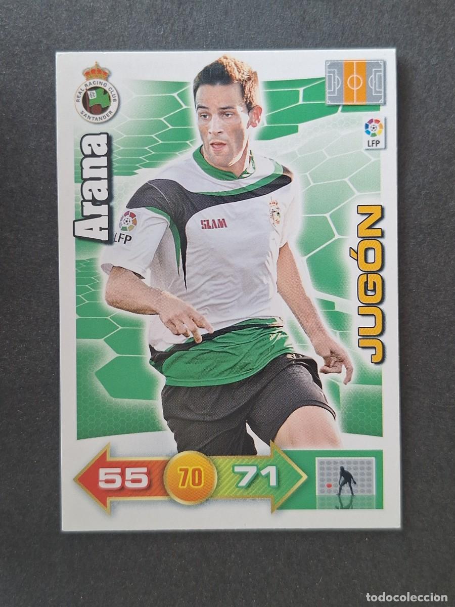Cromos de f&uacute;tbol: L2 ARANA JUGON RACING DE SANTANDER PANINI ADRENALYN XL 2010 2011 10 11