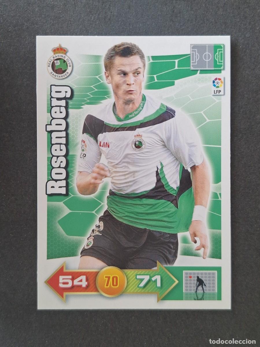 Cromos de f&uacute;tbol: L2 ROSENBERG RACING DE SANTANDER PANINI ADRENALYN XL 2010 2011 10 11