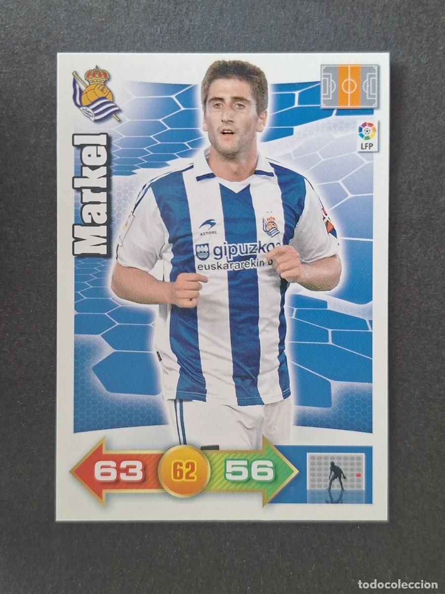 Cromos de f&uacute;tbol: L2 MARKEL REAL SOCIEDAD PANINI ADRENALYN XL 2010 2011 10 11