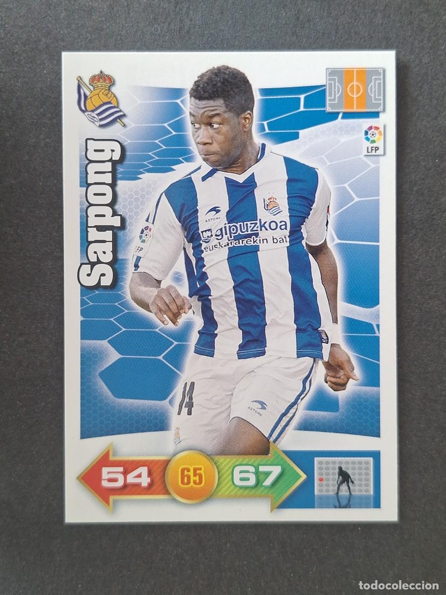 Cromos de f&uacute;tbol: L2 SARPONG REAL SOCIEDAD PANINI ADRENALYN XL 2010 2011 10 11