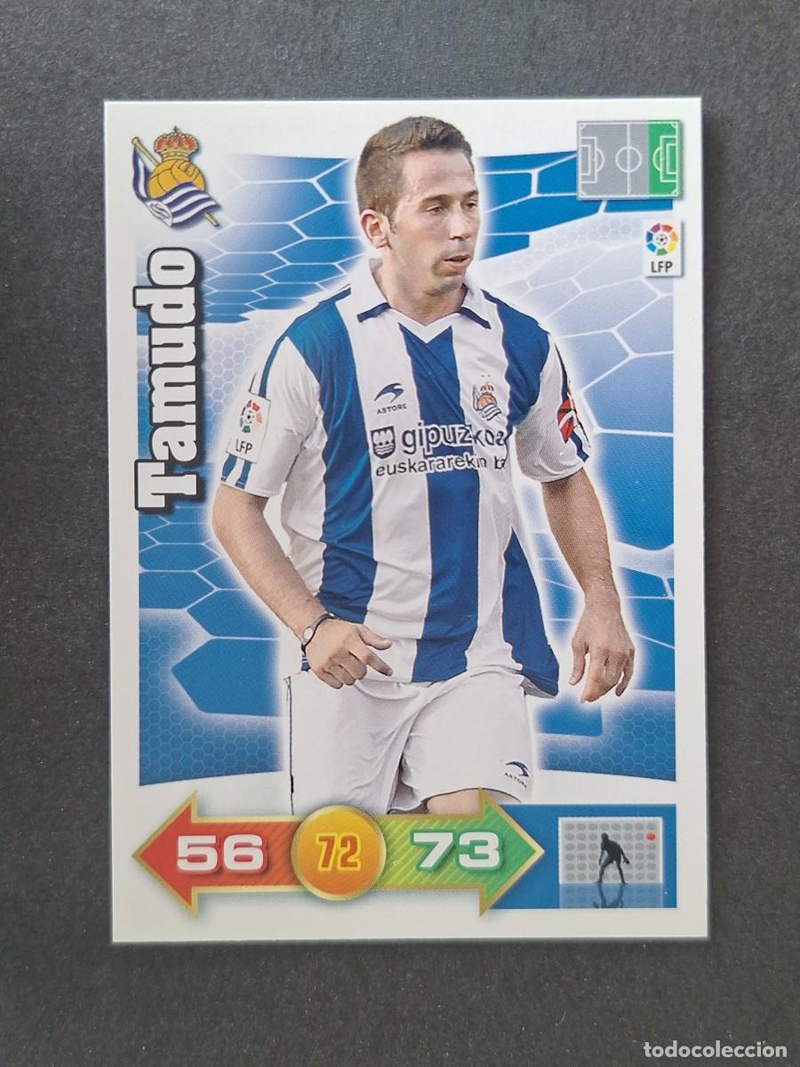 Cromos de f&uacute;tbol: L2 TAMUDO REAL SOCIEDAD PANINI ADRENALYN XL 2010 2011 10 11