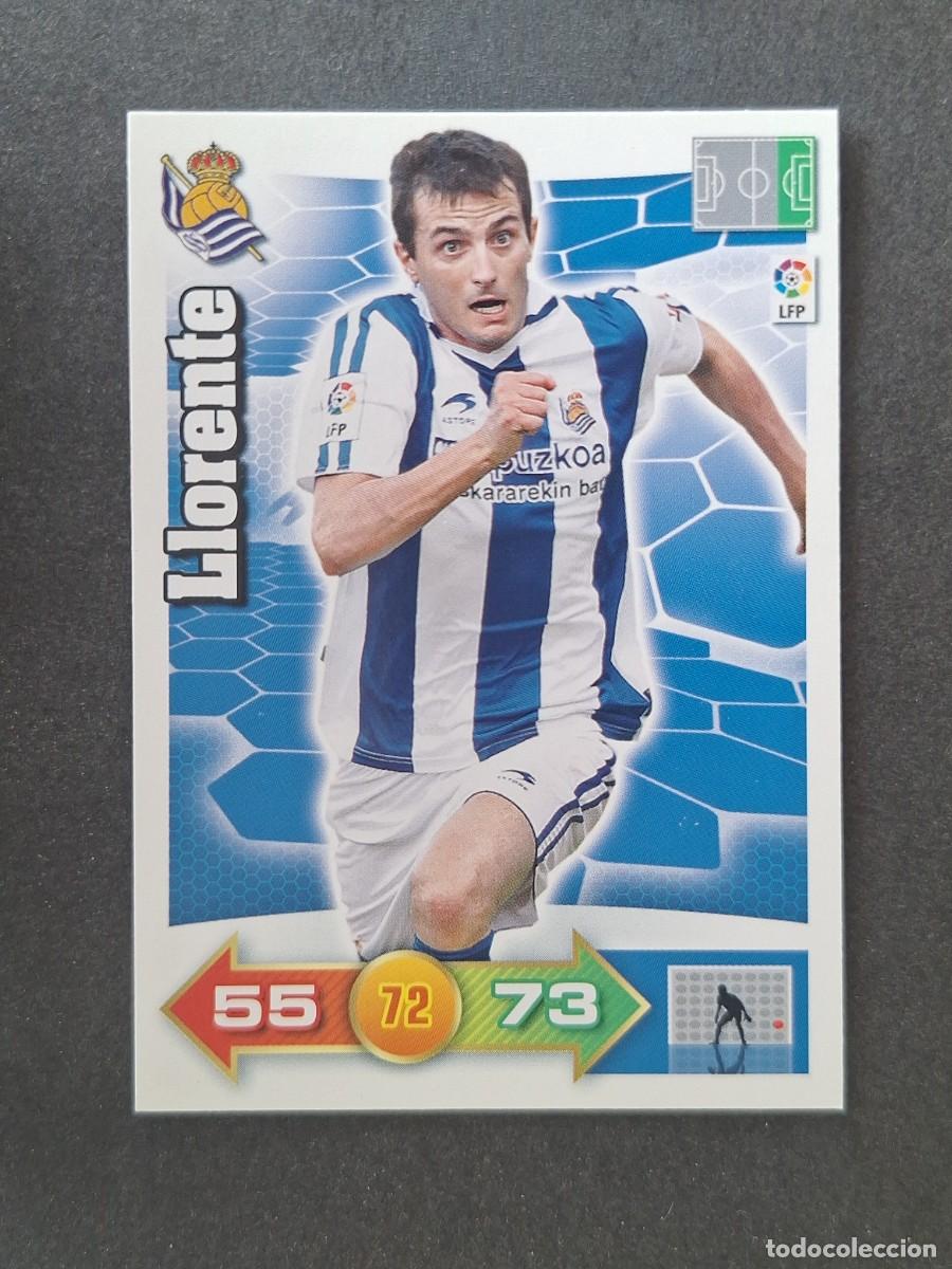 Cromos de f&uacute;tbol: L2 LLORENTE REAL SOCIEDAD PANINI ADRENALYN XL 2010 2011 10 11