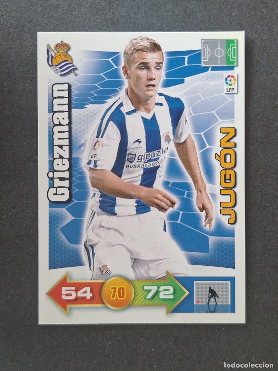 Cromos de f&uacute;tbol: L2 GRIEZMANN JUGON REAL SOCIEDAD PANINI ADRENALYN XL 2010 2011 10 11