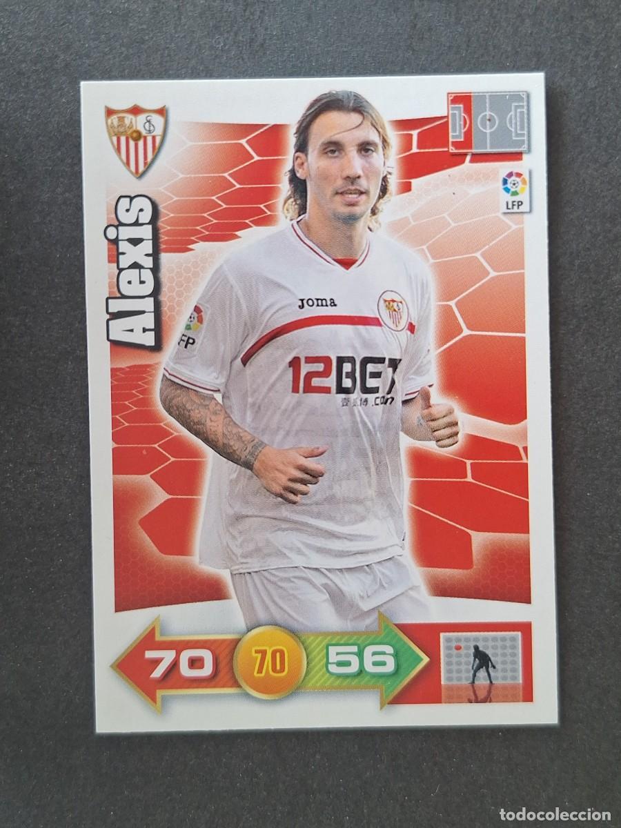 Cromos de f&uacute;tbol: L2 ALEXIS SEVILLA F. C. PANINI ADRENALYN XL 2010 2011 10 11