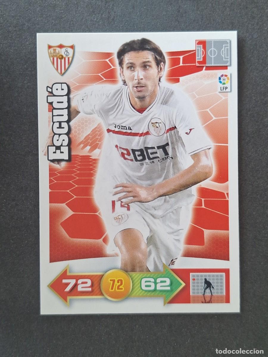 Cromos de f&uacute;tbol: L2 ESCUDE SEVILLA F. C. PANINI ADRENALYN XL 2010 2011 10 11