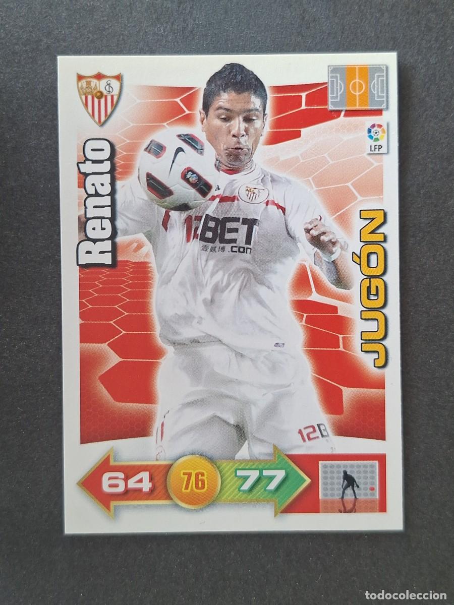 Cromos de f&uacute;tbol: L2 RENATO JUGON SEVILLA F. C. PANINI ADRENALYN XL 2010 2011 10 11