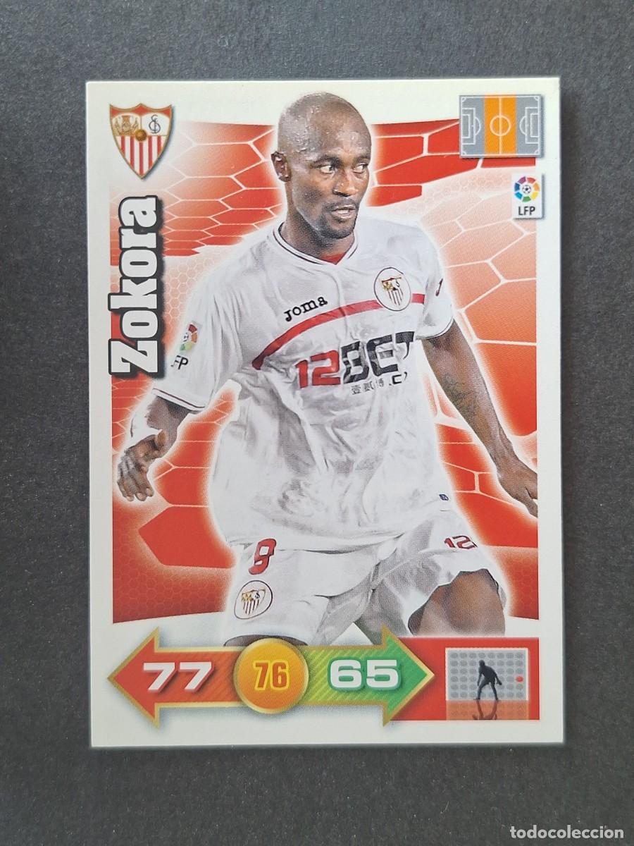 Cromos de f&uacute;tbol: L2 ZOKORA SEVILLA F. C. PANINI ADRENALYN XL 2010 2011 10 11