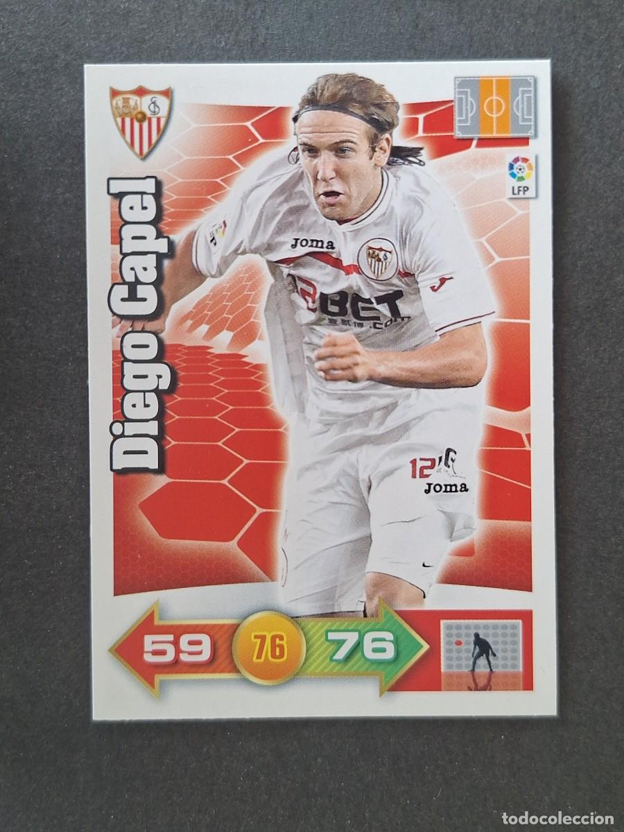 Cromos de f&uacute;tbol: L2 DIEGO CAPEL SEVILLA F. C. PANINI ADRENALYN XL 2010 2011 10 11