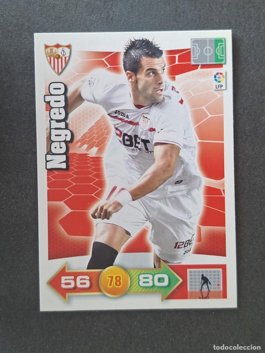 Cromos de f&uacute;tbol: L2 NEGREDO SEVILLA F. C. PANINI ADRENALYN XL 2010 2011 10 11