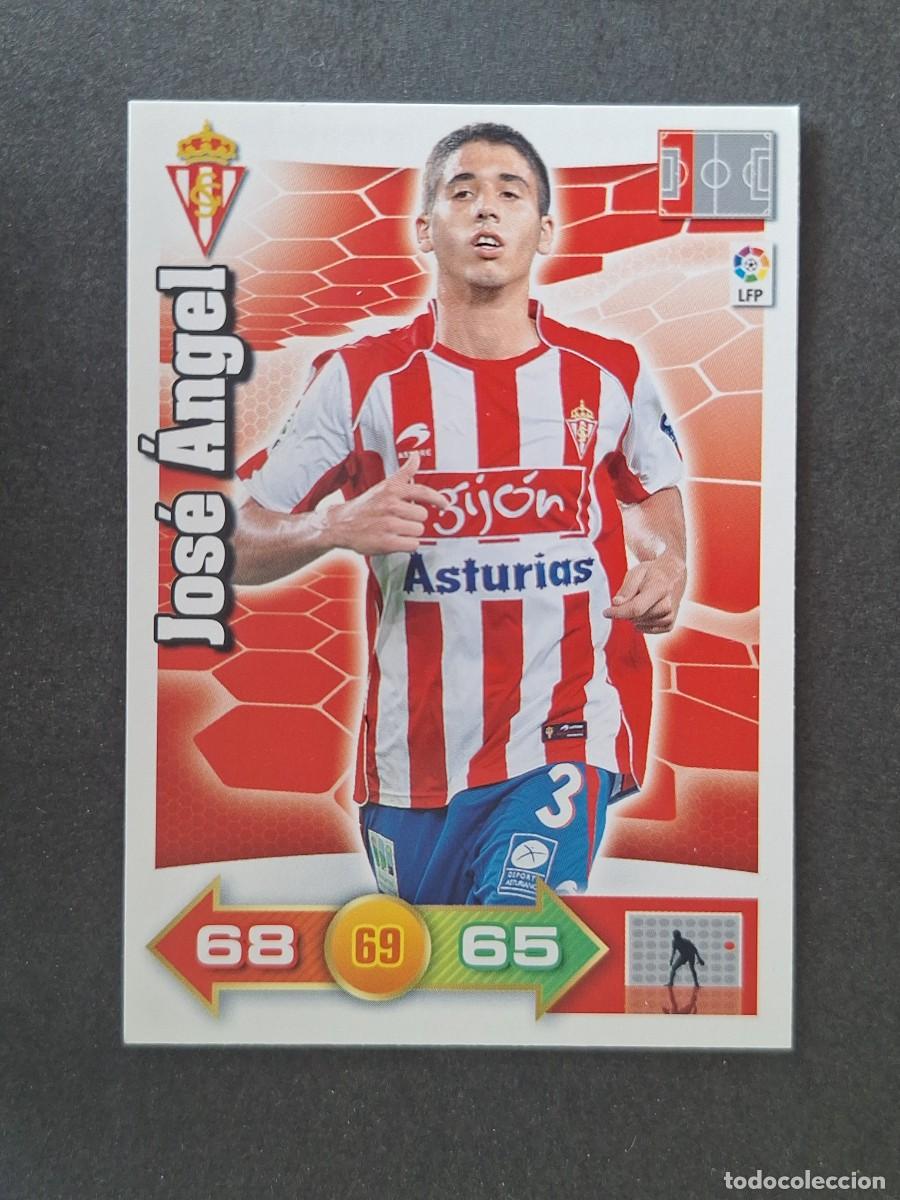 Cromos de f&uacute;tbol: L2 JOSE ANGEL SPORTING DE GIJON PANINI ADRENALYN XL 2010 2011 10 11