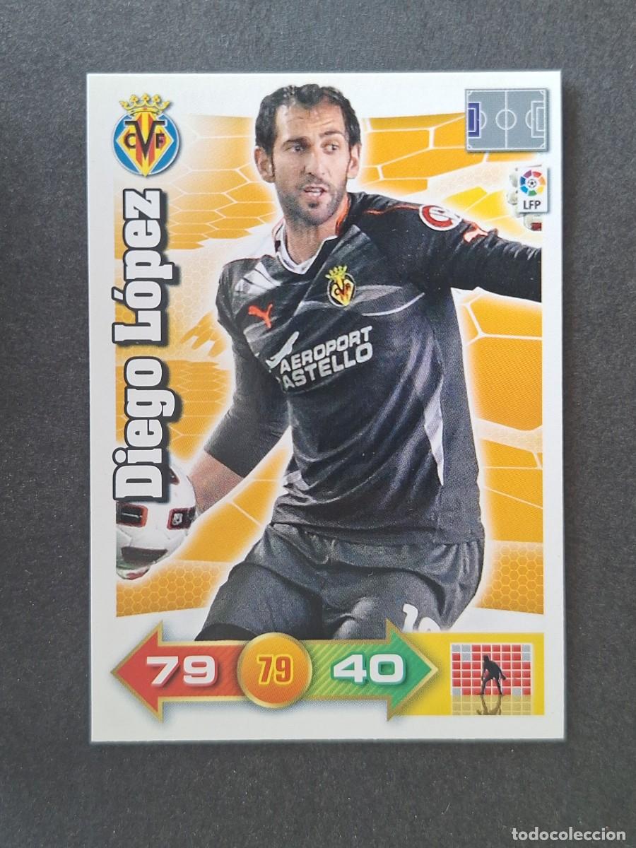 Cromos de f&uacute;tbol: L2 DIEGO LOPEZ VILLARREAL C. F. PANINI ADRENALYN XL 2010 2011 10 11