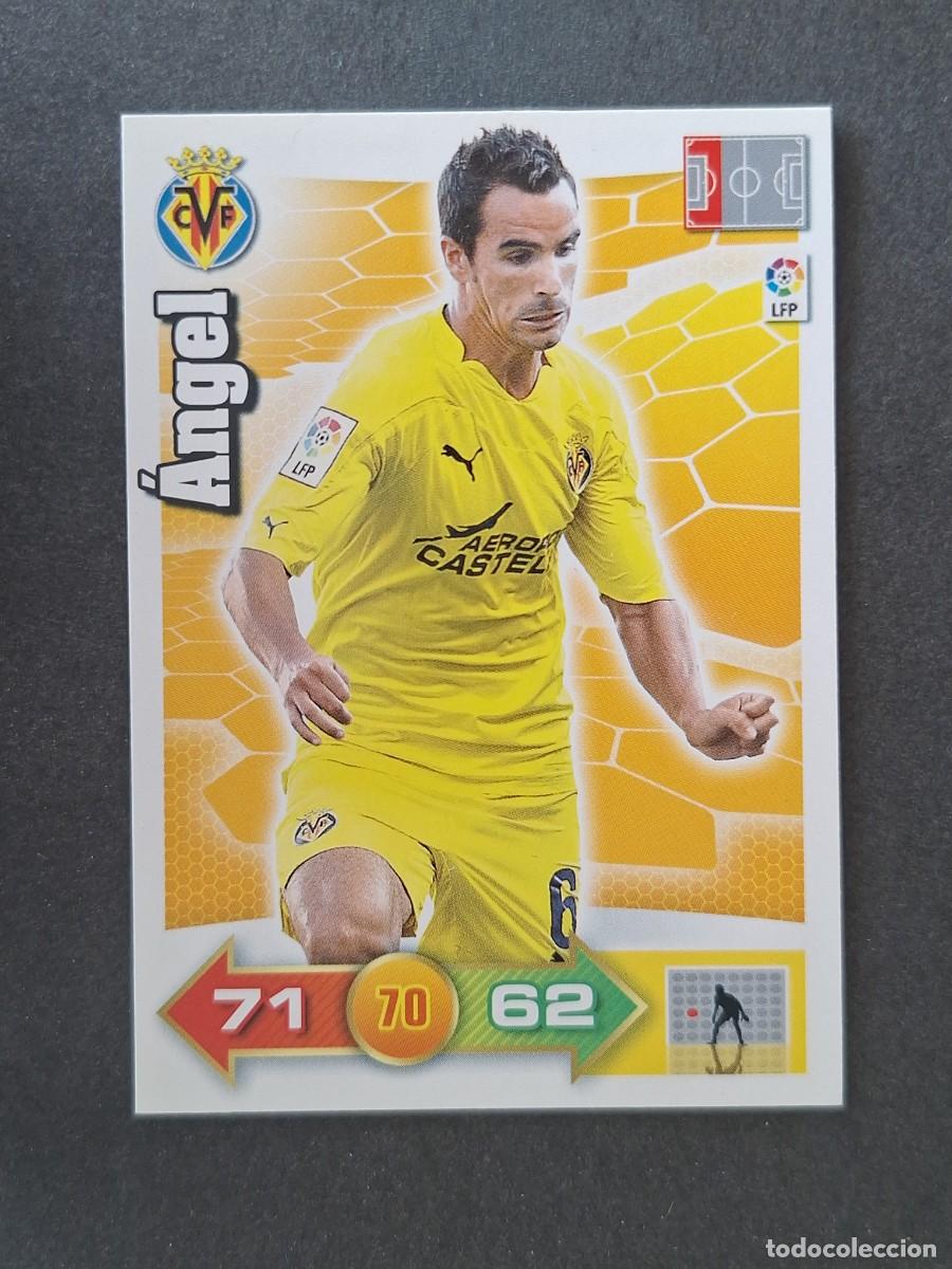 Cromos de f&uacute;tbol: L2 ANGEL VILLARREAL C. F. PANINI ADRENALYN XL 2010 2011 10 11