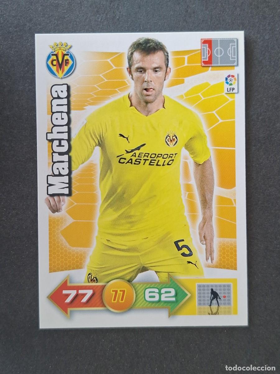 Cromos de f&uacute;tbol: L2 MARCHENA VILLARREAL C. F. PANINI ADRENALYN XL 2010 2011 10 11