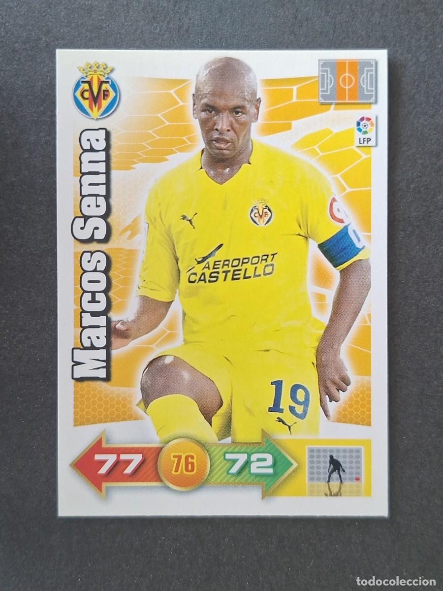 Cromos de f&uacute;tbol: L2 MARCOS SENNA VILLARREAL C. F. PANINI ADRENALYN XL 2010 2011 10 11