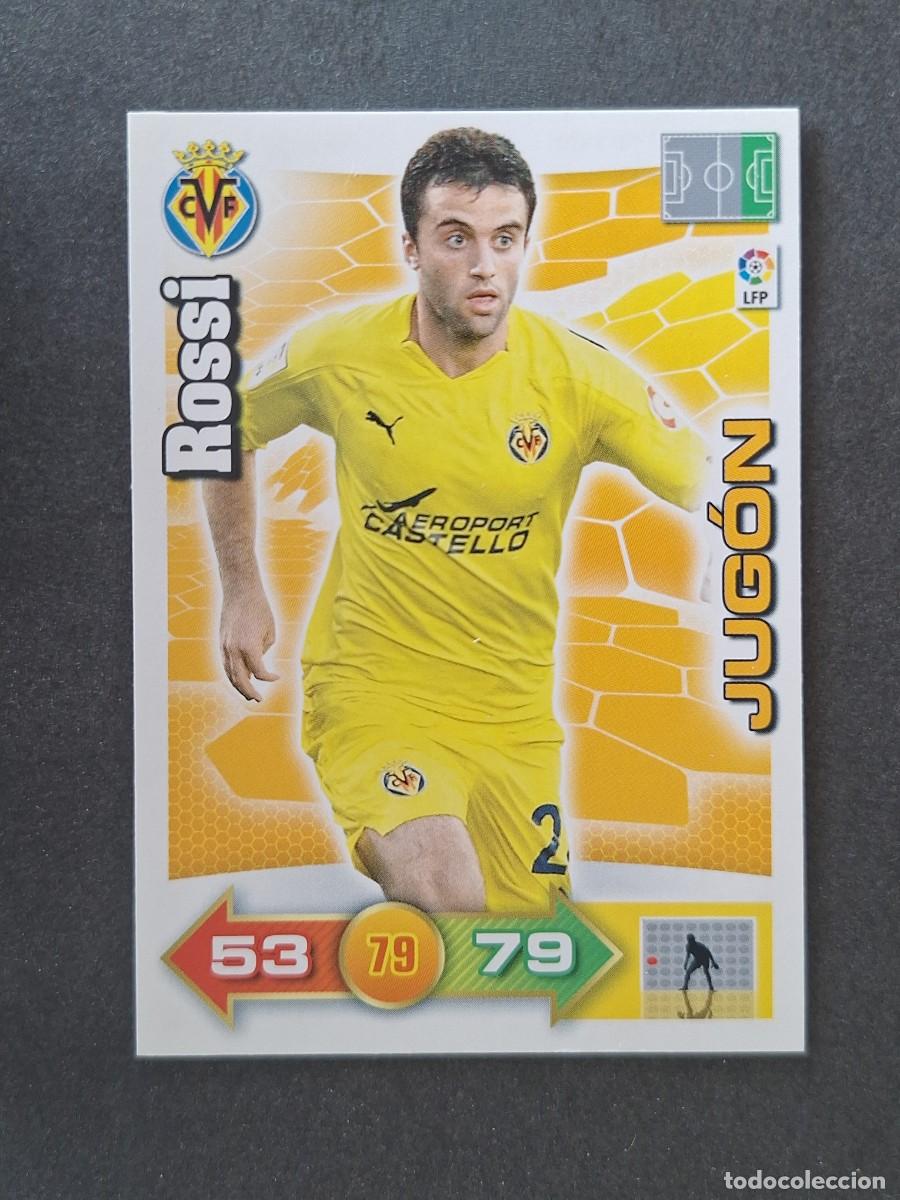 Cromos de f&uacute;tbol: L2 ROSSI JUGON VILLARREAL C. F. PANINI ADRENALYN XL 2010 2011 10 11