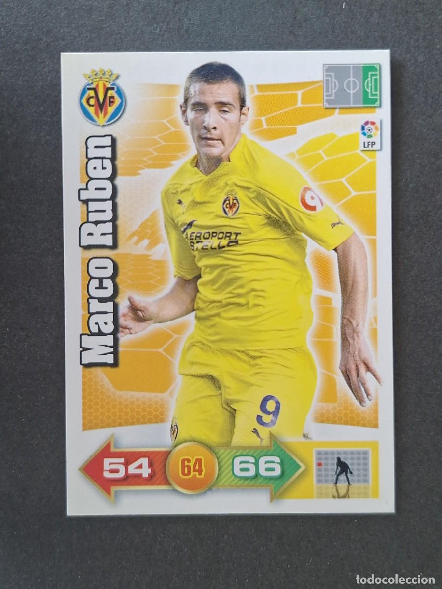 Cromos de f&uacute;tbol: L2 MARCO RUBEN VILLARREAL C. F. PANINI ADRENALYN XL 2010 2011 10 11