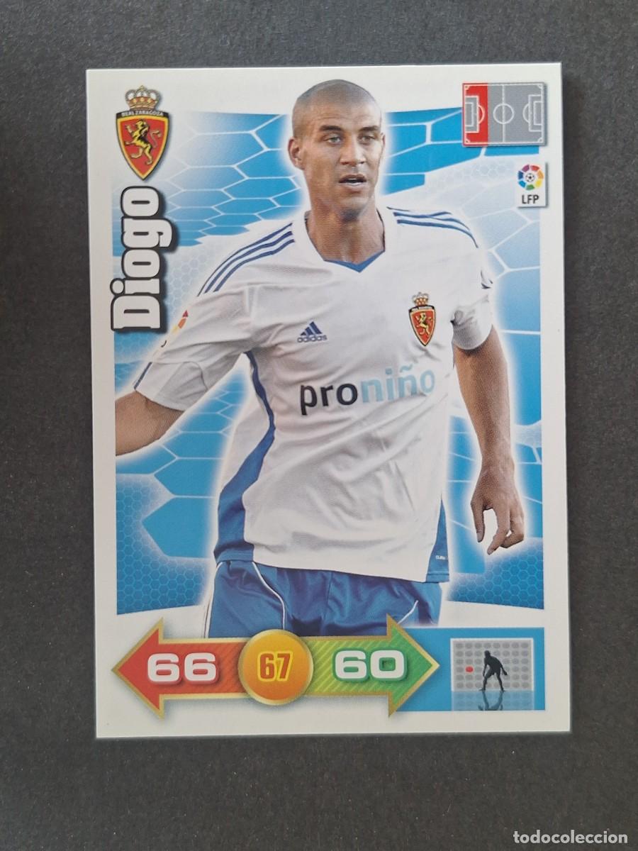 Cromos de f&uacute;tbol: L2 DIOGO REAL ZARAGOZA PANINI ADRENALYN XL 2010 2011 10 11