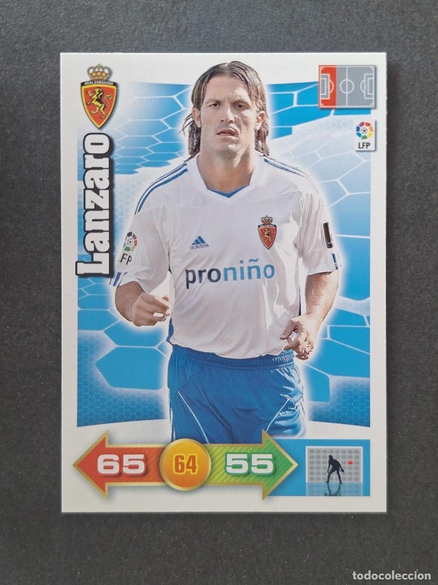 Cromos de f&uacute;tbol: L2 LANZARO REAL ZARAGOZA PANINI ADRENALYN XL 2010 2011 10 11