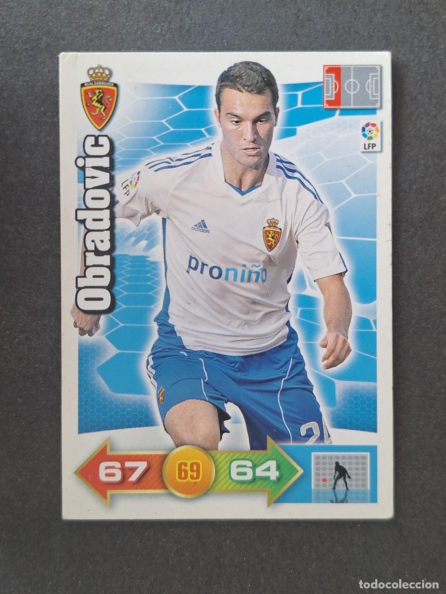 Cromos de f&uacute;tbol: L2 OBRADOVIC REAL ZARAGOZA PANINI ADRENALYN XL 2010 2011 10 11