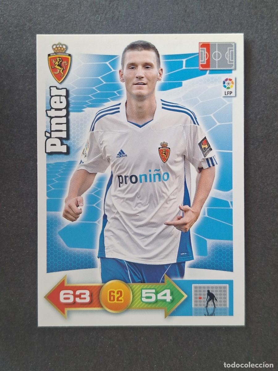 Cromos de f&uacute;tbol: L2 PINTER REAL ZARAGOZA PANINI ADRENALYN XL 2010 2011 10 11