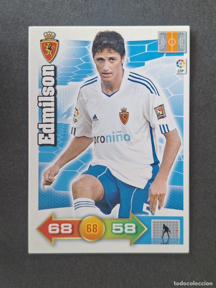 Cromos de f&uacute;tbol: L2 EDMILSON REAL ZARAGOZA PANINI ADRENALYN XL 2010 2011 10 11