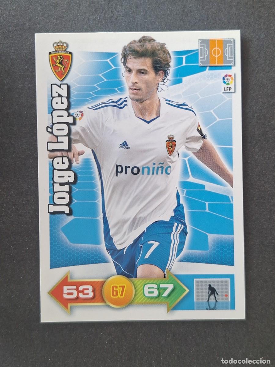 Cromos de f&uacute;tbol: L2 JORGE LOPEZ REAL ZARAGOZA PANINI ADRENALYN XL 2010 2011 10 11