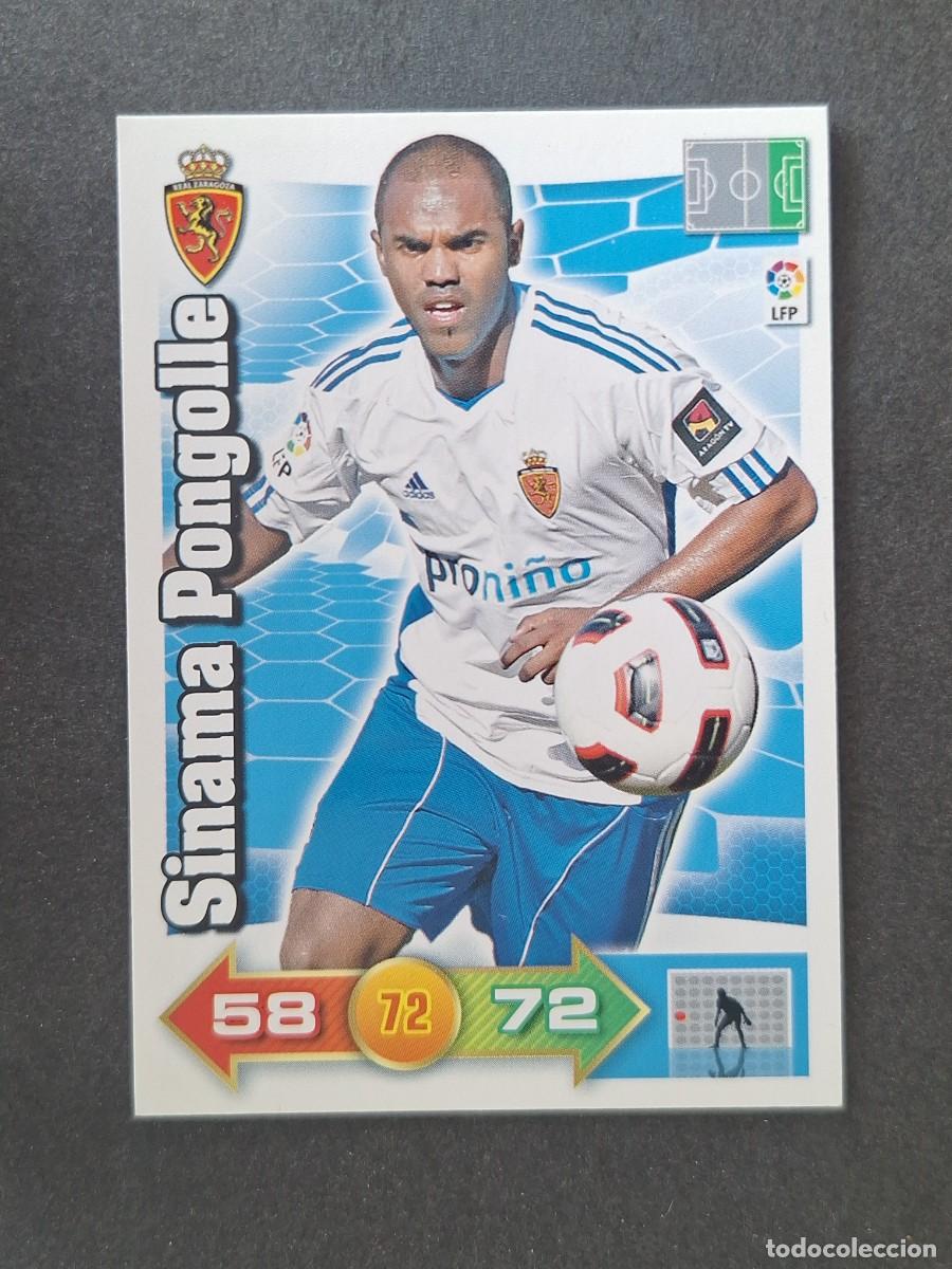 Cromos de f&uacute;tbol: L2 SINAMA PONGOLLE REAL ZARAGOZA PANINI ADRENALYN XL 2010 2011 10 11