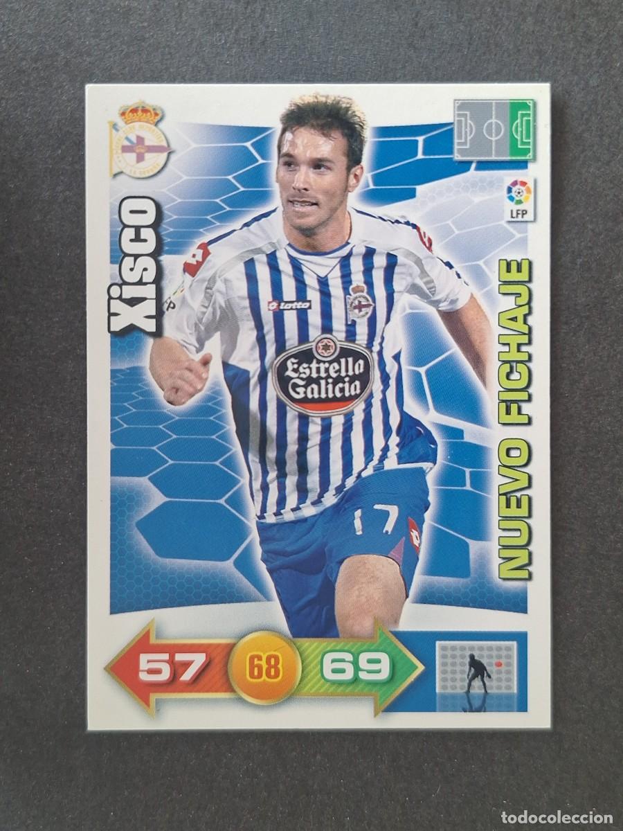 Cromos de f&uacute;tbol: L2 XISCO DEPORTIVO DE LA CORU&Ntilde;A NUEVO FICHAJE PANINI ADRENALYN XL 2010 2011 10 11