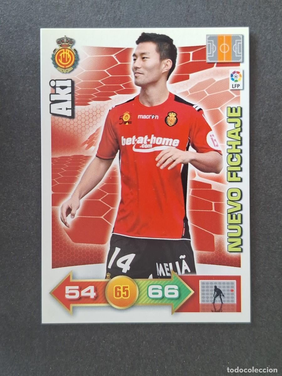 Cromos de f&uacute;tbol: L2 AKI R. C. D. MALLORCA NUEVO FICHAJE PANINI ADRENALYN XL 2010 2011 10 11
