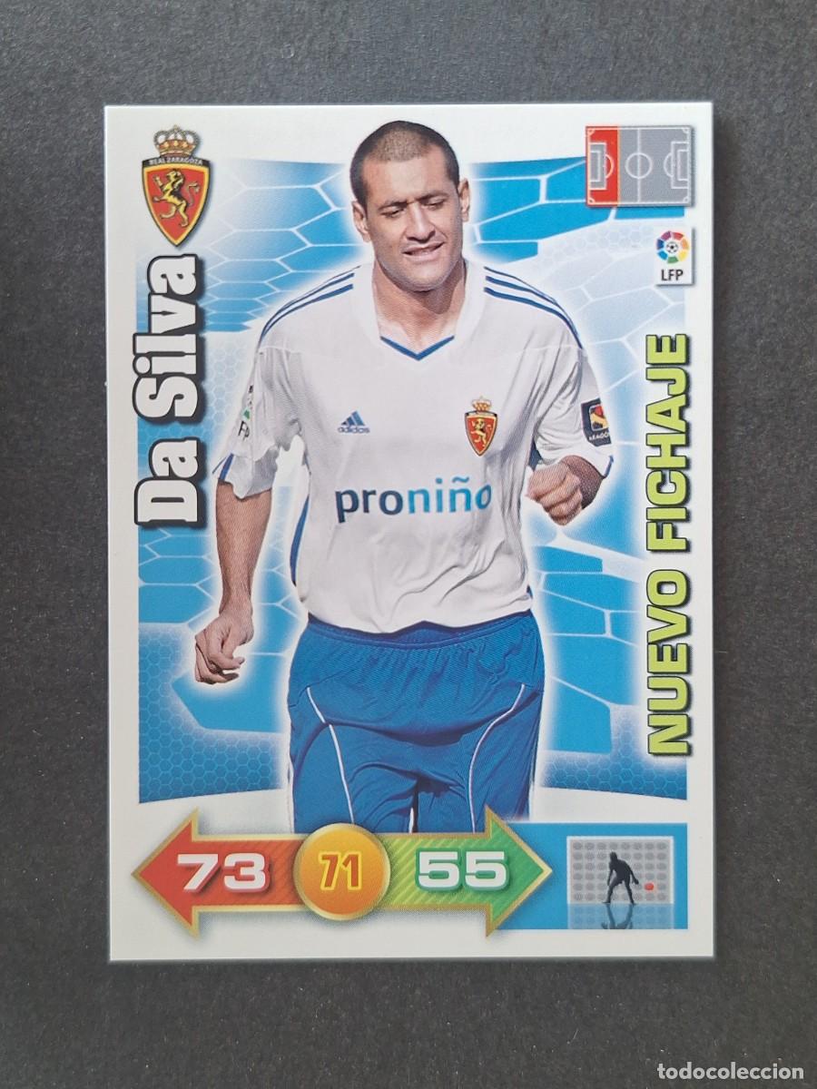 Cromos de f&uacute;tbol: L2 DA SILVA REAL ZARAGOZA NUEVO FICHAJE PANINI ADRENALYN XL 2010 2011 10 11