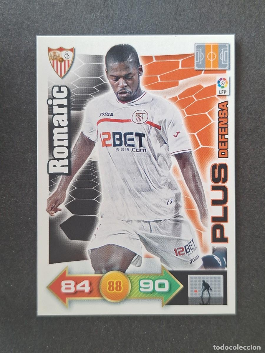 Cromos de f&uacute;tbol: L2 ROMARIC SEVILLA F. C. PLUS DEFENSA PANINI ADRENALYN XL 2010 2011 10 11