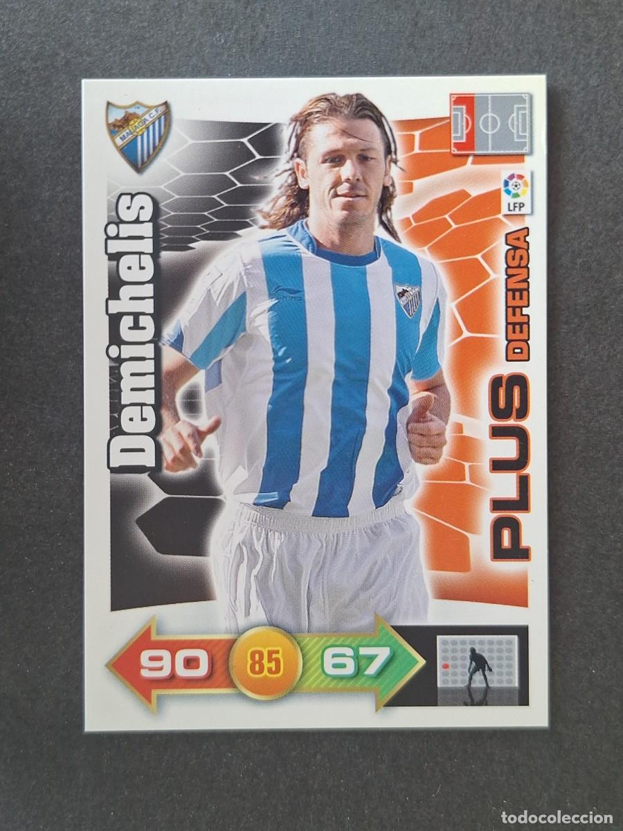 Cromos de f&uacute;tbol: L2 DEMICHELIS MALAGA C. F. PLUS DEFENSA PANINI ADRENALYN XL 2010 2011 10 11