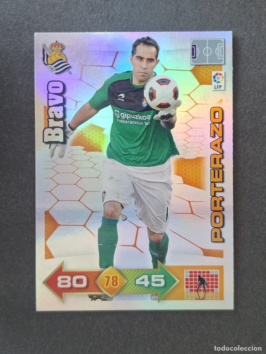 Cromos de f&uacute;tbol: L2 BRAVO REAL SOCIEDAD PORTERAZO PANINI ADRENALYN XL 2010 2011 10 11