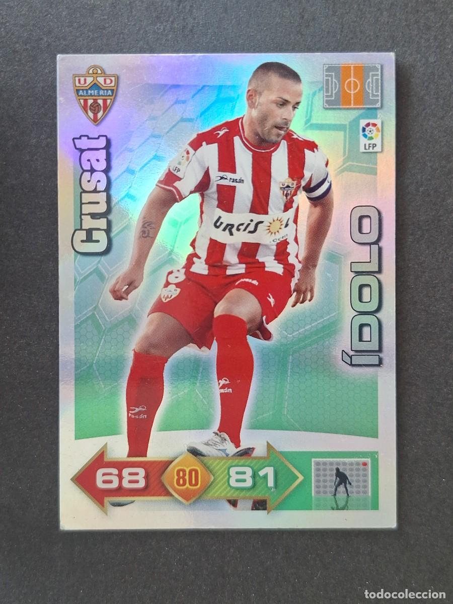 Cromos de f&uacute;tbol: L2 CRUSAT U. D. ALMERIA IDOLO PANINI ADRENALYN XL 2010 2011 10 11