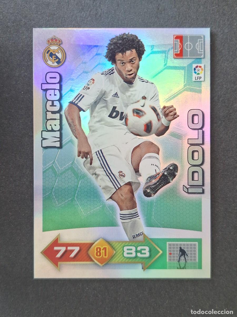 Cromos de f&uacute;tbol: L2 MARCELO REAL MADRID IDOLO PANINI ADRENALYN XL 2010 2011 10 11