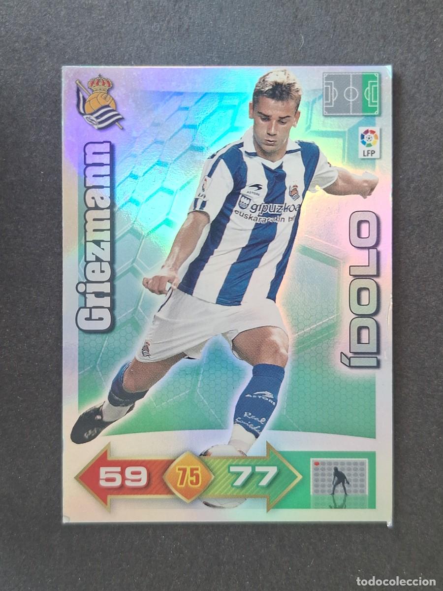 Cromos de f&uacute;tbol: L2 GRIEZMANN REAL SOCIEDAD IDOLO PANINI ADRENALYN XL 2010 2011 10 11