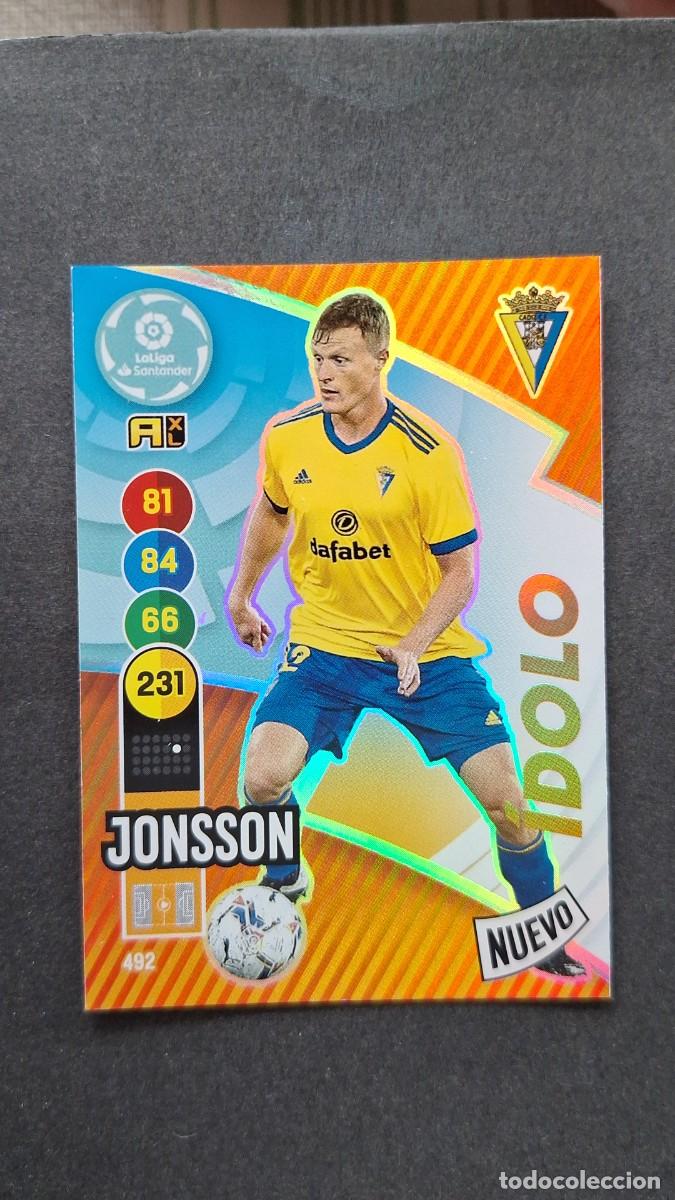 Cromos de f&uacute;tbol: L1 JONSSON CADIZ C. F. NUEVO IDOLO PANINI ADRENALYN XL 2020 2021 20 21