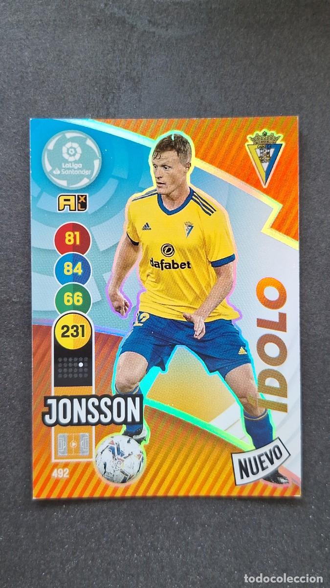 Cromos de f&uacute;tbol: L1 JONSSON CADIZ C. F. NUEVO IDOLO PANINI ADRENALYN XL 2020 2021 20 21