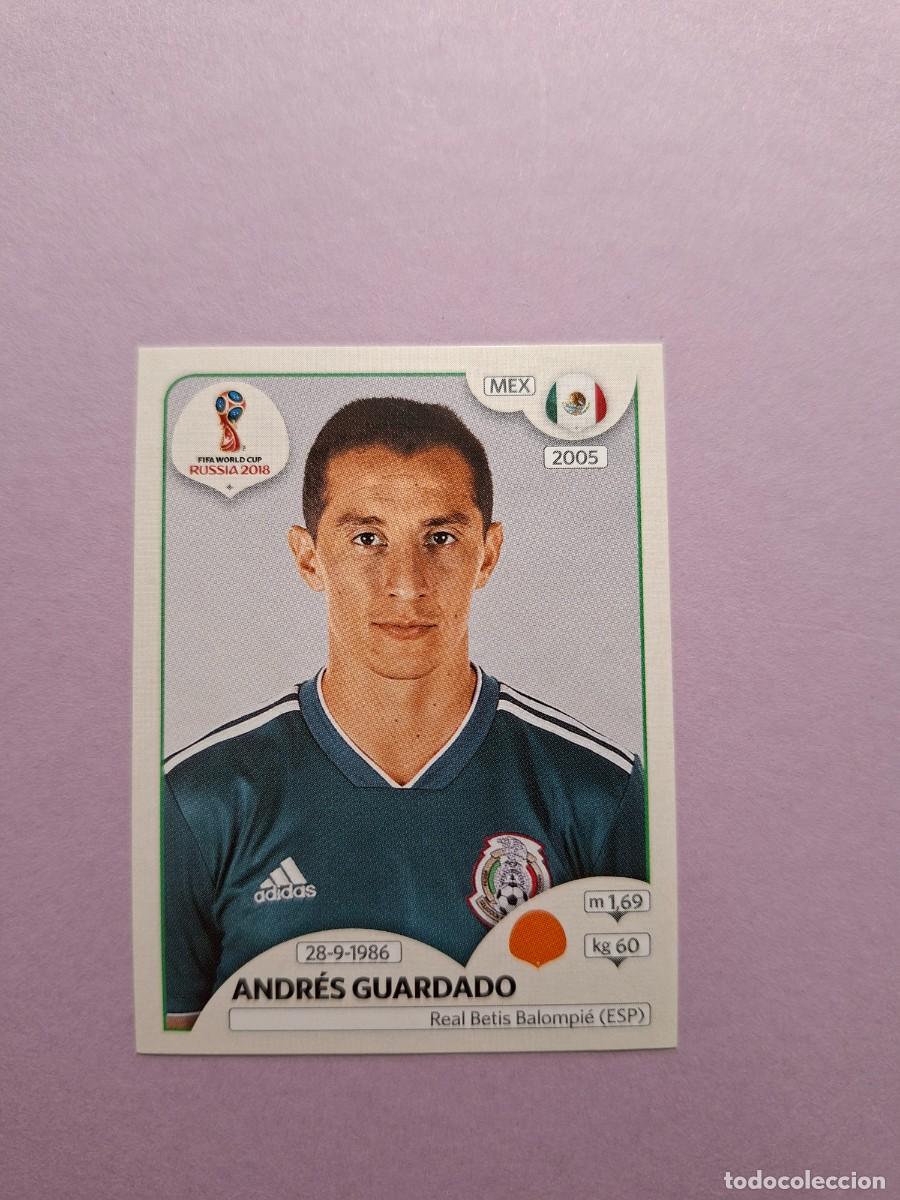 Cartes &agrave; collectionner de Football: 451 ANDRES GUARDADO MEXICO VERSION TRASERA ROSA PINK BACK MUNDIAL 2018 18 WORLD CUP RUSSIA RUSIA