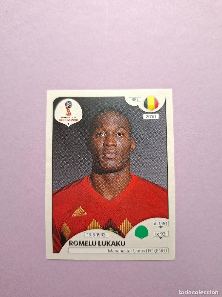 Cartes &agrave; collectionner de Football: 519 ROMELU LUKAKU BELGICA VERSION TRASERA ROSA PINK BACK MUNDIAL 2018 18 WORLD CUP RUSSIA RUSIA