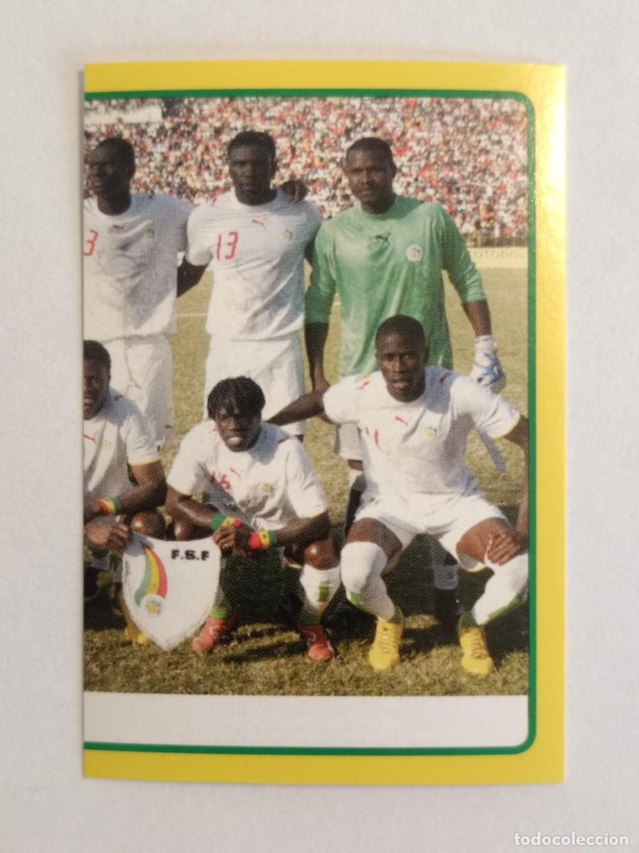 Cromos de f&uacute;tbol: #236 ALINEACION (SENEGAL) AFRICA CUP/COPA 2008 PANINI